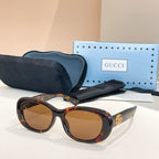 GG Oval Sunglasses