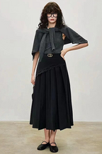 Dior Pleated Layered Skirt