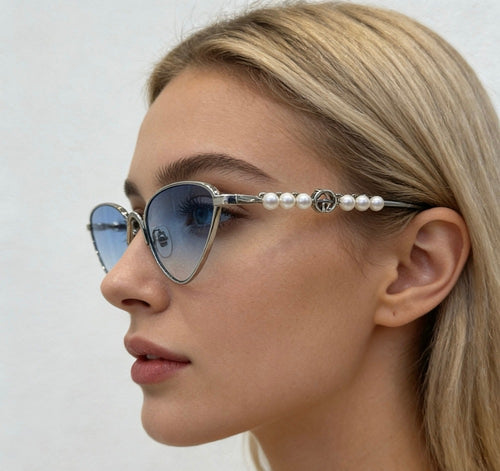 Gucci Perla Venere Cat-Eye Sunglasses