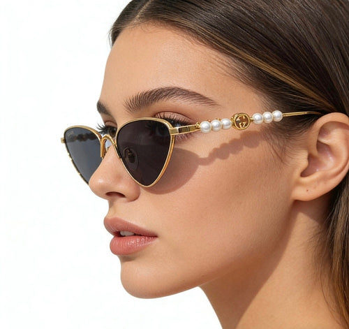 Gucci Perla Venere Cat-Eye Sunglasses