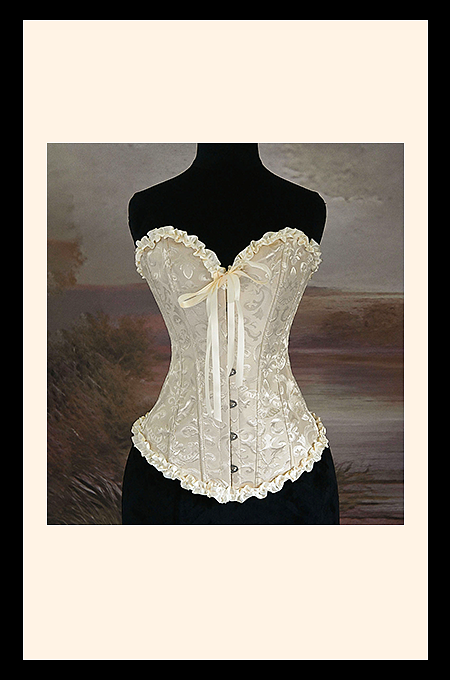 Belle Époque Ivory Corset