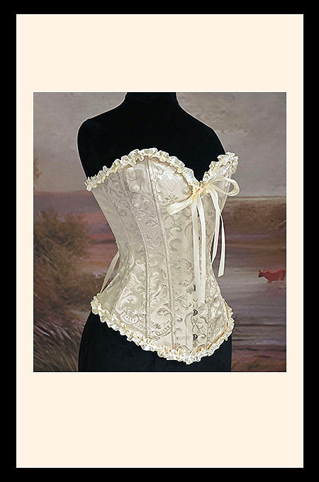 Belle Époque Ivory Corset