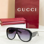 Gucci Obsidian Visor Oversized Sunglasses