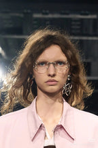 Prada Aurelia Stud Rimless Sunglasses