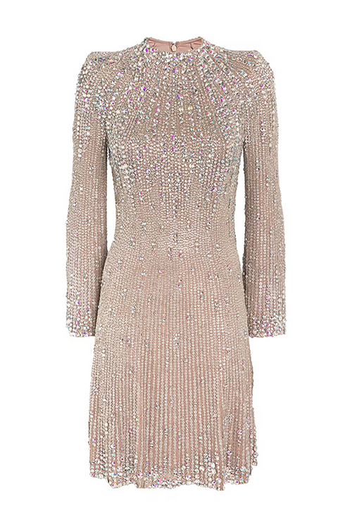 Amoura Sequined Midi Dress