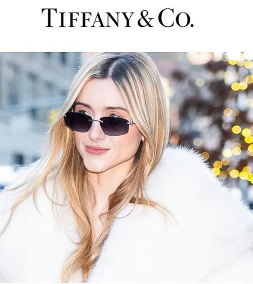 Tiffany & Co. Épure Link Rimless Sunglasses