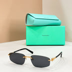Tiffany & Co. Épure Link Rimless Sunglasses