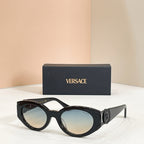 Versace Medusa Dominion Oval Sunglasses