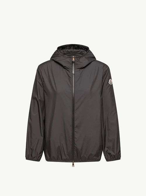 Moncler “Fegeos” Noir Airlight Hooded Jacket