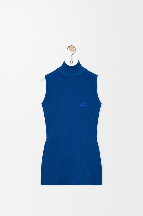 Loewe Anagram Sculpt Knit Turtleneck Top