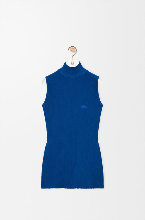 Loewe Anagram Sculpt Knit Turtleneck Top