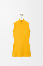 Loewe Anagram Sculpt Knit Turtleneck Top — Soleil