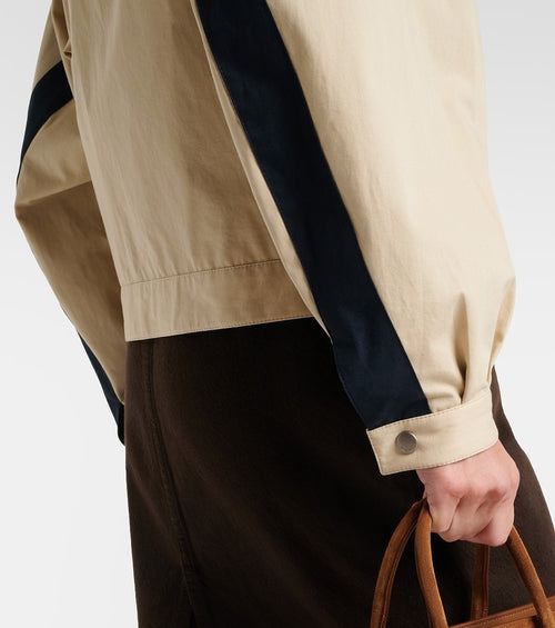 Saint Laurent Riviera Stripe Windbreaker Jacket