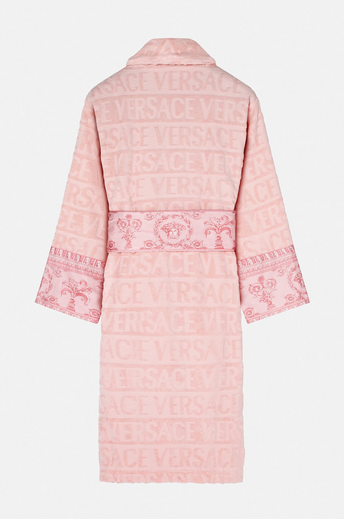 Versace “I ♡ Baroque” Jacquard Bathrobe