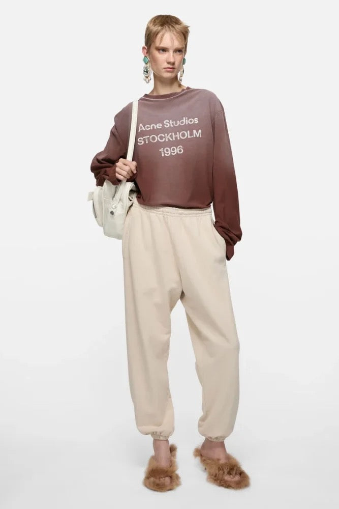 Acne Studios “Stockholm 1996” Long-Sleeve Logo T-Shirt – LUXE