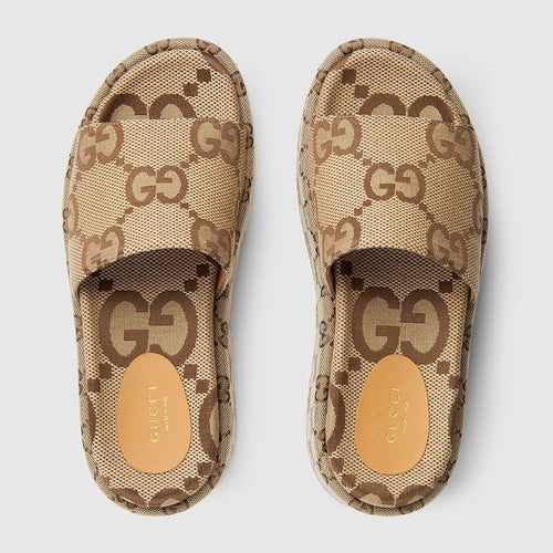 Gucci “Monogram Drift Platform Slide”