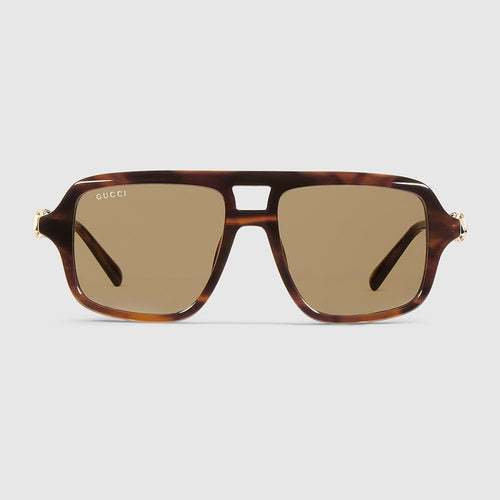 Gucci Oversized Square Gradient Sunglasses