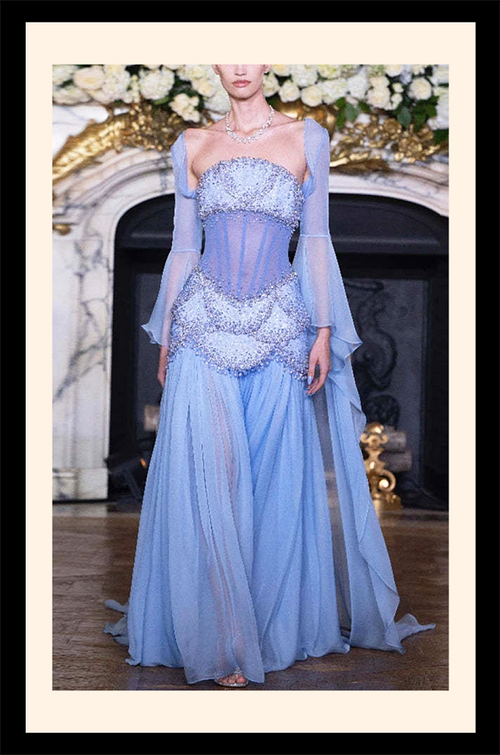 L’Azur Éternel Gown – Award Show Couture Collection