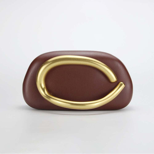 'Lura' Oval Hand Bag