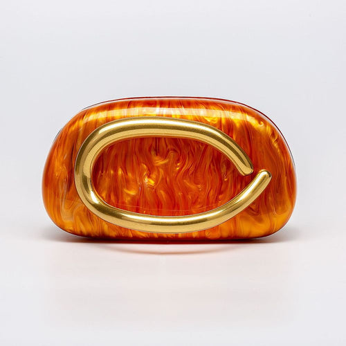 'Lura' Oval Hand Bag