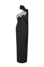 Noir Floraison Gown – Award Show Couture Collection