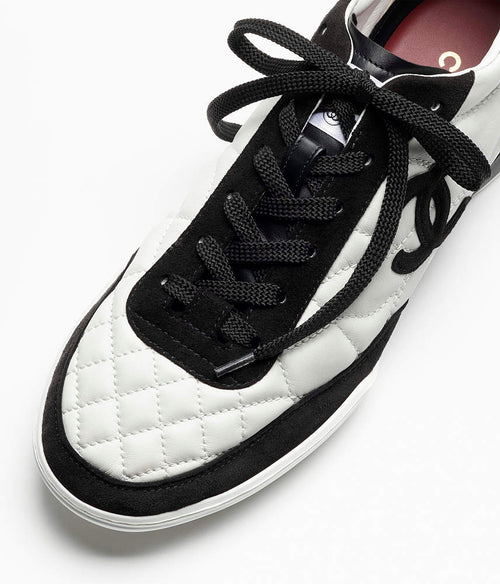 Chanel Quilted CC Court Sneakers