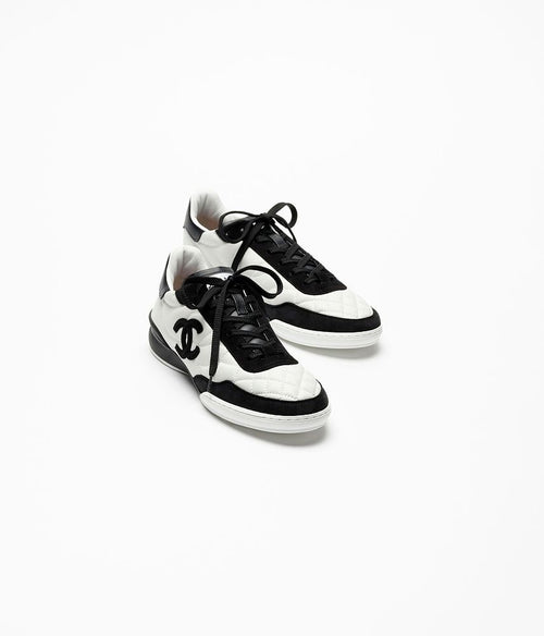 Chanel Quilted CC Court Sneakers