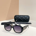 CC Floral Oval framed Sunglasses
