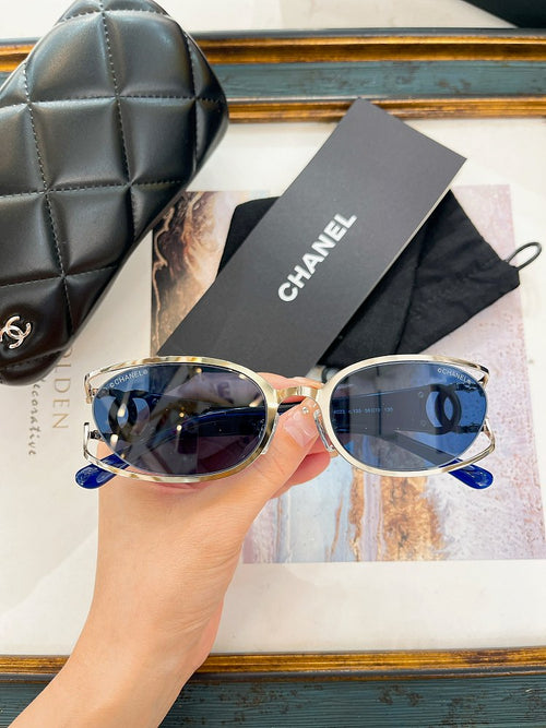 CC Metal Frame Sunglasses