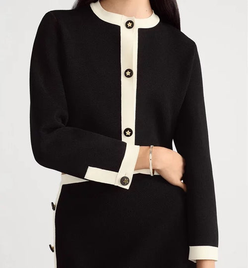 Dior Noir Étoile Knit Set (One Size)