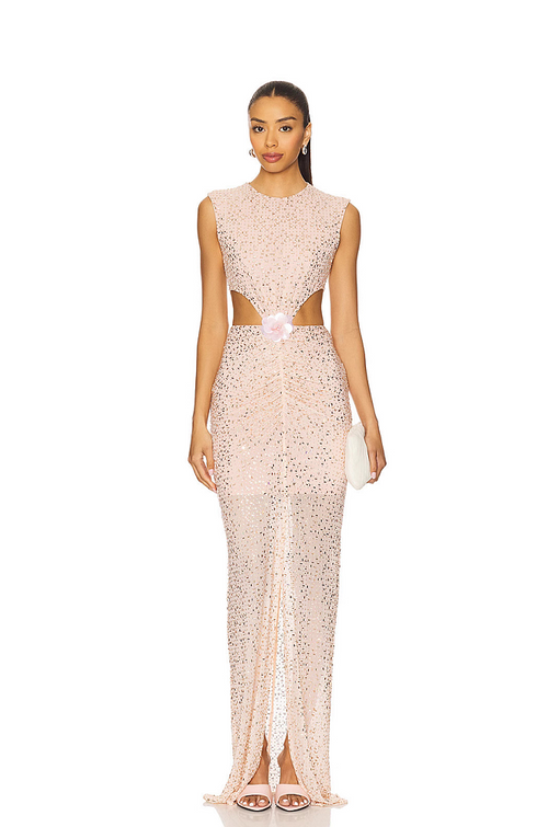 Rosé Éclat Gown
