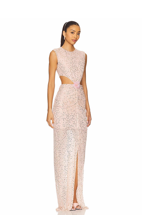 Rosé Éclat Gown