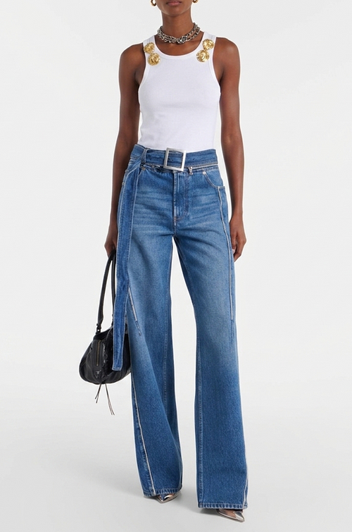 Schiaparelli Ornement Doré Sculpt Tank