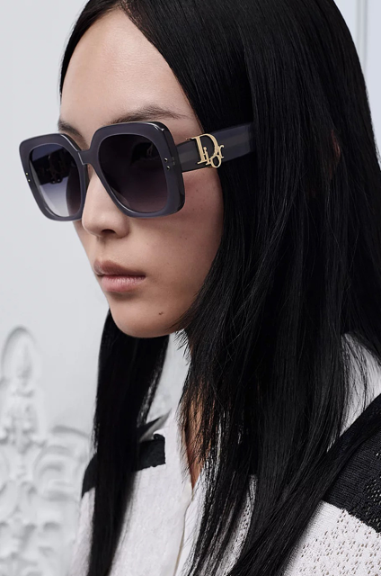 Dior Oblique S1I Oversized Square Sunglasses