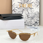Dior Étoile Noire Cat-Eye Sunglasses – Embellished Signature Frame