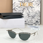 Dior Étoile Noire Cat-Eye Sunglasses – Embellished Signature Frame