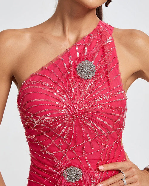 Fiore di Fuoco Couture Gown  Description