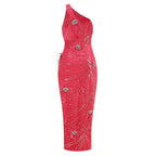 Fiore di Fuoco Couture Gown  Description