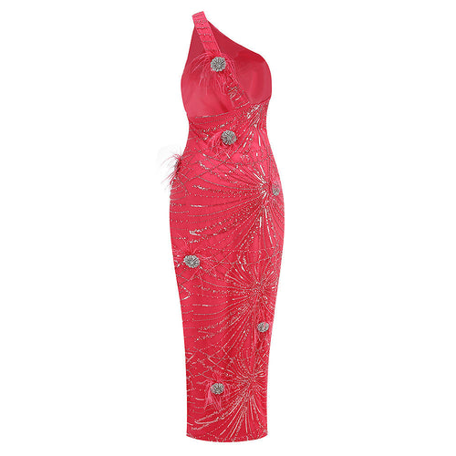 Fiore di Fuoco Couture Gown  Description