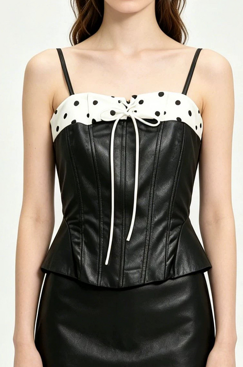 Belle Noir Corset Top