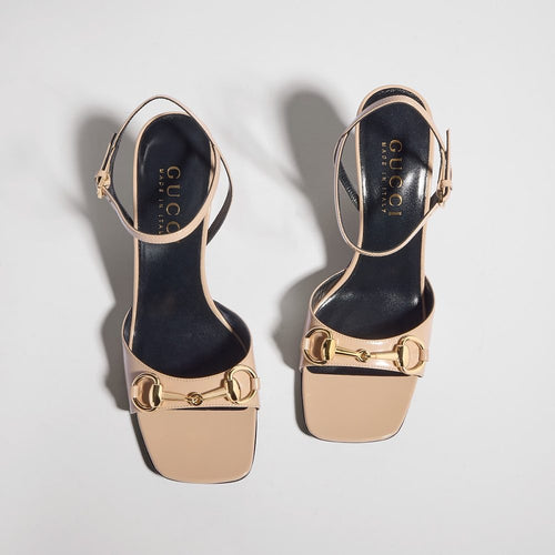 Gucci Étheria Horsebit Sandal Heel