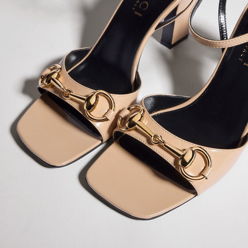 Gucci Étheria Horsebit Sandal Heel