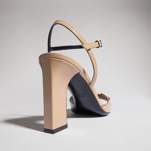 Gucci Étheria Horsebit Sandal Heel