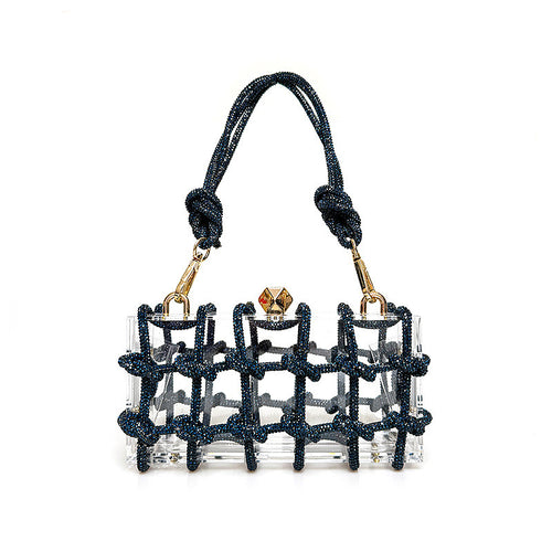 Virelle Crystal Framework Minaudière