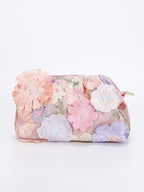 Floréline Étoile Embroidered Clutch