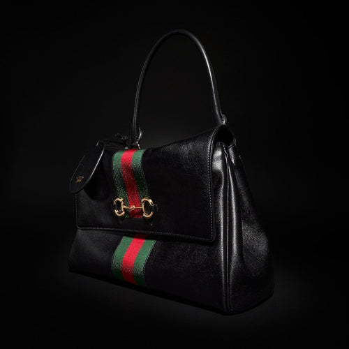 Gucci “Paparazzo” Medium Top Handle Bag