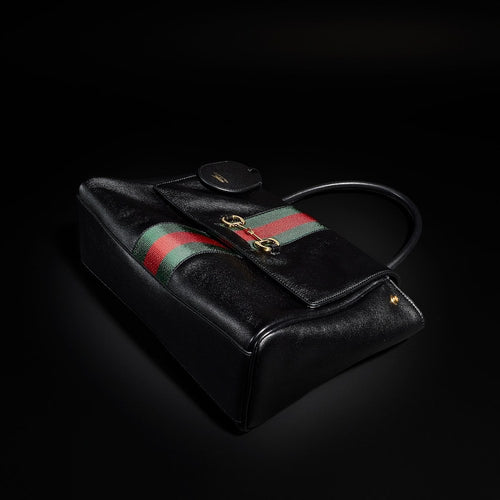Gucci “Paparazzo” Medium Top Handle Bag