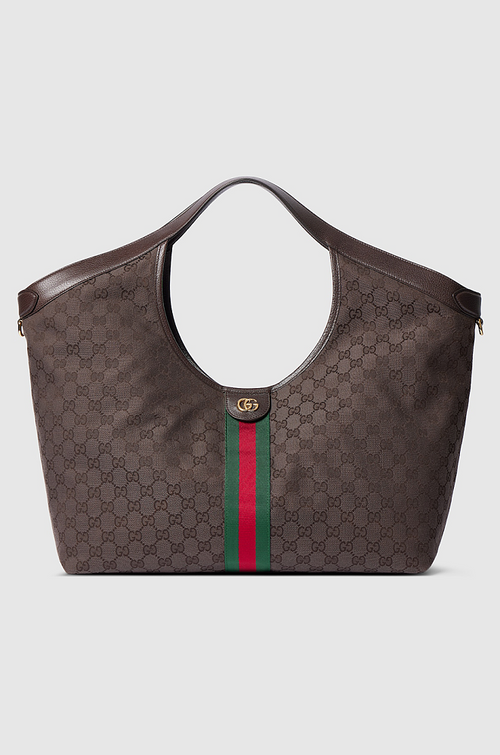 Gucci “Giglio” Oversized Heritage Hobo Bag