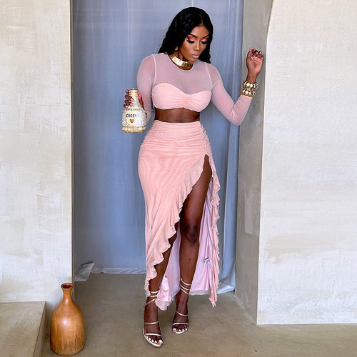 'Jasla' Skirt Set
