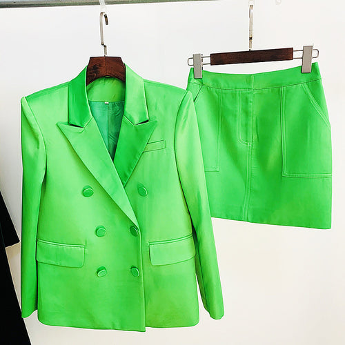 'Peri of Jemi' Blazer Skirt Set